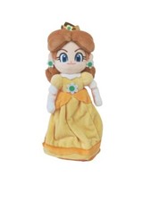 Daisy Princess Super Mario Bros Character Plush Toy Stuffed Animal Figure 8"