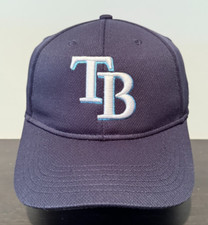 Tampa Bay Rays Team MLB OC Sports Strapback Adjustable Hat Cap Navy