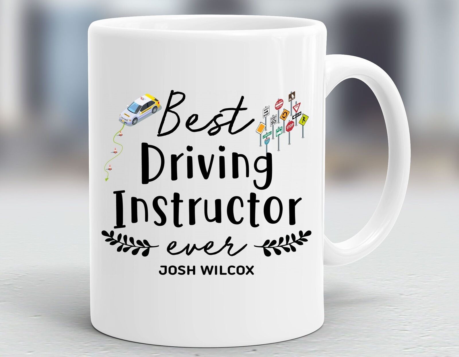 Personalized Driving Instructor Mug Driving Instructor Gift Gift Ideas For