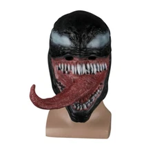 The Venom Edward Brock Mask Superhero Venom Spiderman Mask Cosplay Party Props
