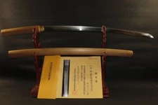 TACHI (sword) w/NBTHK TOKUBETSU HOZON Judgement paper : HISAKUNI : EDO