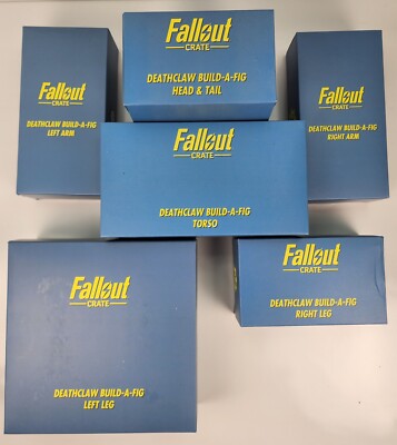 Fallout Deathclaw Build A Fig Complete Figure Loot Crate Exclusive