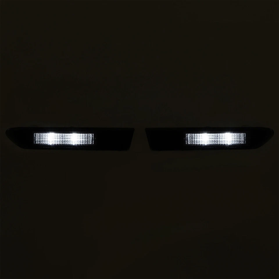 Luces LED marcadoras laterales guardabarros delantero trasero base 2004-2008 4 piezas para Acura TL Foto 4 de 4