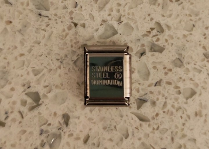 Nomination Composable Big Link Light Green CZ fac… - image 3