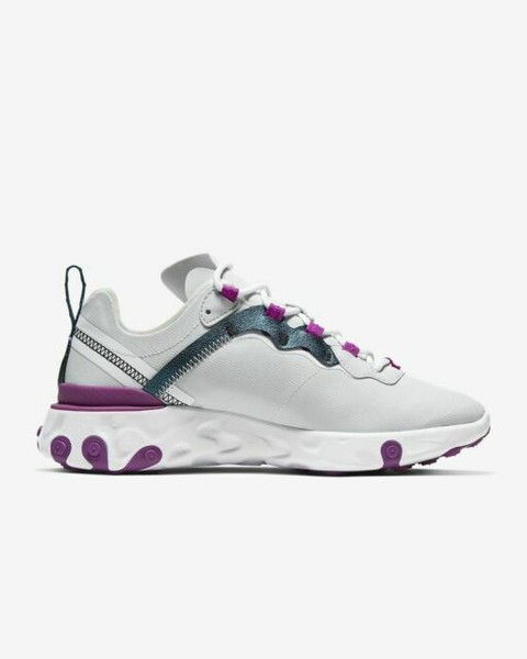 Size 9 5 Nike React Element 55 Se Photon Dust Purple Blue For Sale Online Ebay