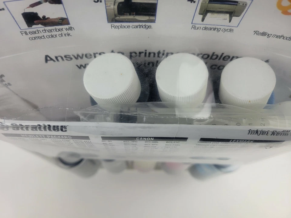 Stratitec EIR480 S 480 мл универсальный черный и цвет ~ открытая коробка, некоторые отсутствуют - Изображение 3 из 4