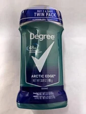 Degree Men Fresh Arctic Edge Deodorant, 3 oz, 2 Pack
