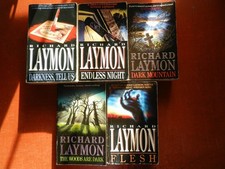 Vintage Richard Laymon 1990s paperbacks x5