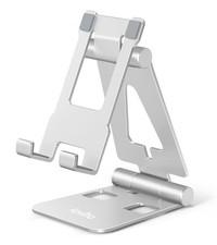 Cell Phone Stand for Desk, Adjustable Desktop Phone Holder Stand, Foldable Mo...