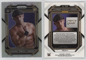 2023 Panini Prizm WWE Silver Prizm Channing Stacks Lorenzo #113 Rookie RC