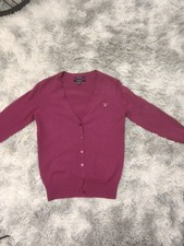 GANT Damen Strickjacke Cardigan V-Ausschnitt ...