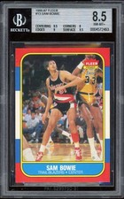 Sam Bowie Rookie Card 1986-87 Fleer #13 BGS 8.5. rookie card picture