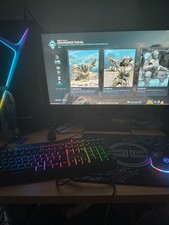 pc, bought end of June, prefer console hence reason for sale, specs in photo.