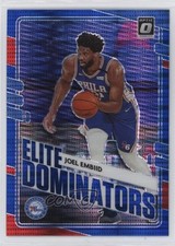 2020-21 Panini Donruss Optic Elite Dominators Blue Pulsar Prizm Joel Embiid 1b4j