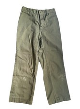 Youth Boy Scouts Official Uniform Pants Green Size 14 Waist 27 Scouting Apparel