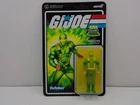 SUPER7 G.I JOE COBRA GLOW PATROL SNAKE EYES SDCC REACTION ACTION FIGURE NEW