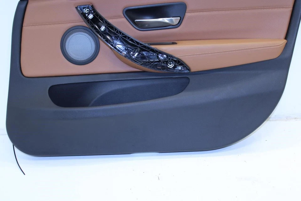 2015-2016 BMW 435i Gran Coupe xDrive Front Right Door Trim Panel 51-41-7-347-104 - Image 3 of 4