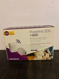 Netgear Powerline 500 + Wifi XWNB5201-100PAS 500Mbps Access Point NEW SEALED