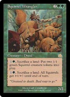 Magic MTG - Squirrel Wrangler - Prophezeiung - PLAYED - EN - FOIL