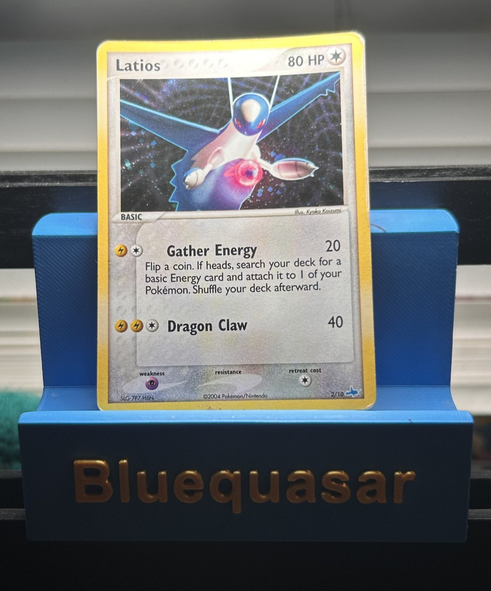 Pokemon Latios 2/10 Ex Trainer Kit 1: Latias & Latios Holo Rare HP