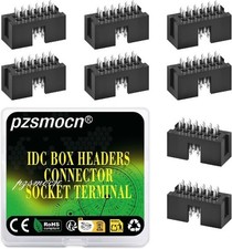 IDC 2x6 Double Row 2.54mm Pitch JTAG ISP 12 Pin Straight Pin Header Connector