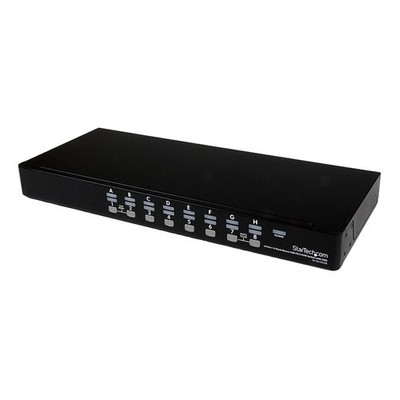 StarTech 16 Port 1U Rackmount USB PS/2 KVM Switch with OSD