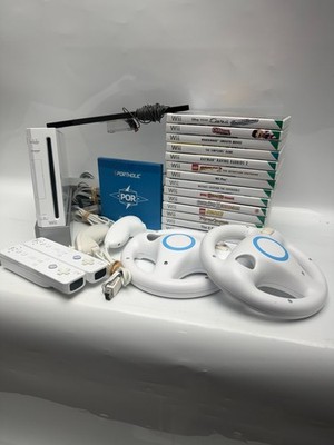 Nintendo Wii Konsole mit 10 Spielen Sonic Bundle
