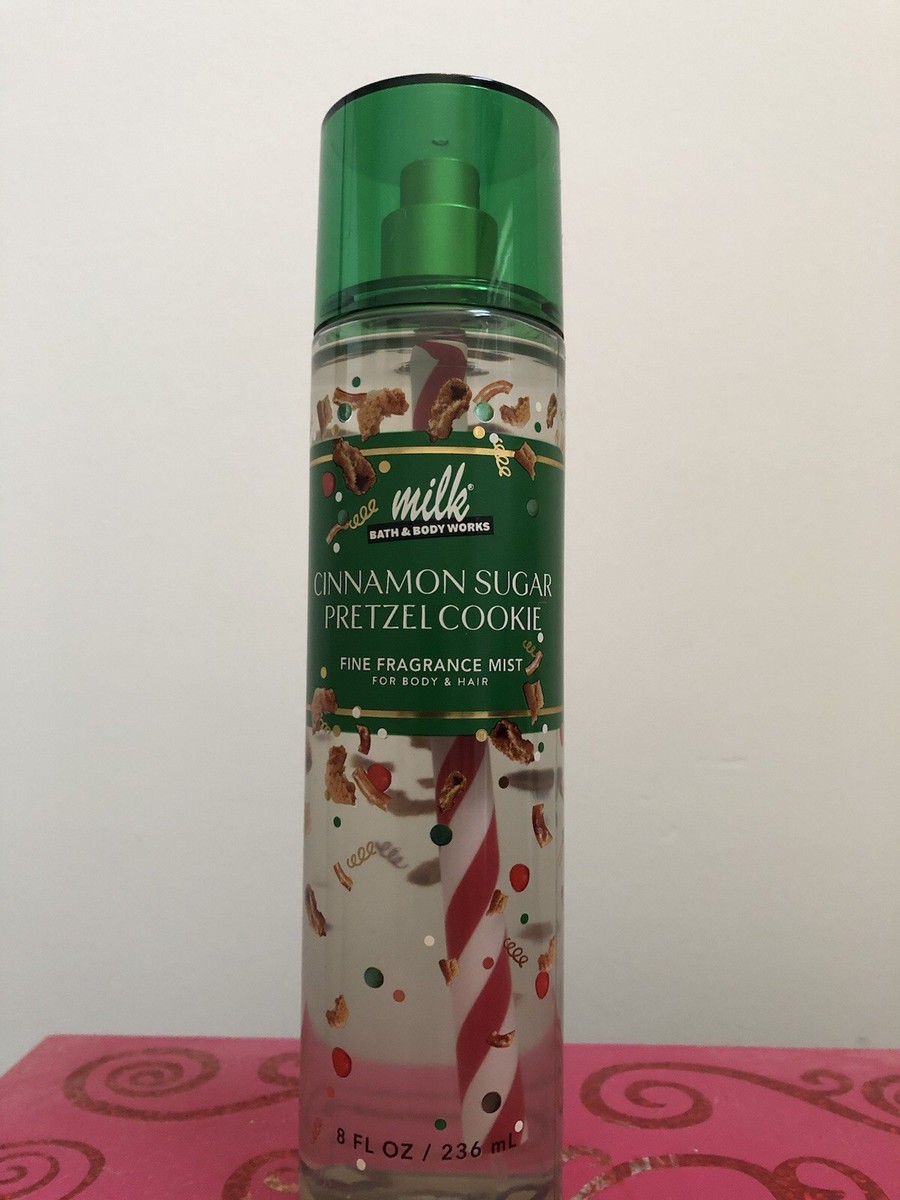 Bath & Body Works MILK CINNAMON SUGAR PRETZEL COOKIE Fragrance