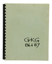  Grassy Knoll Gazette ~ ROBERT B. CUTLER & J . W. BURKE ~ 1986-87 ~ JFK 