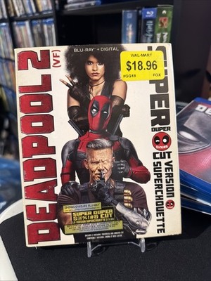 Deadpool 2 Super Duper Cut (Blu-ray, 2 Disc Set, 2018)