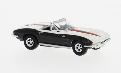 Brekina 18029 H0 1:87 Chevrolet Corvette C2 Cabrio, 1962, Racing NEU OVP