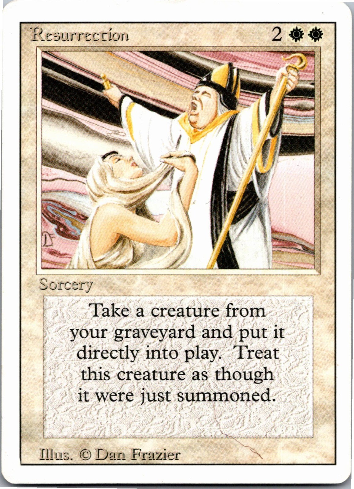 Resurrection - U - MTG: Revised Edition (3ED - ) 1994 [LP]