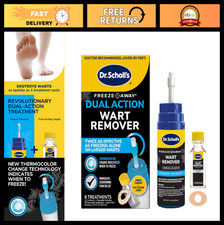 Dual Action Wart Remover - Fast-Acting Freeze Treatment for Common  Plantar War