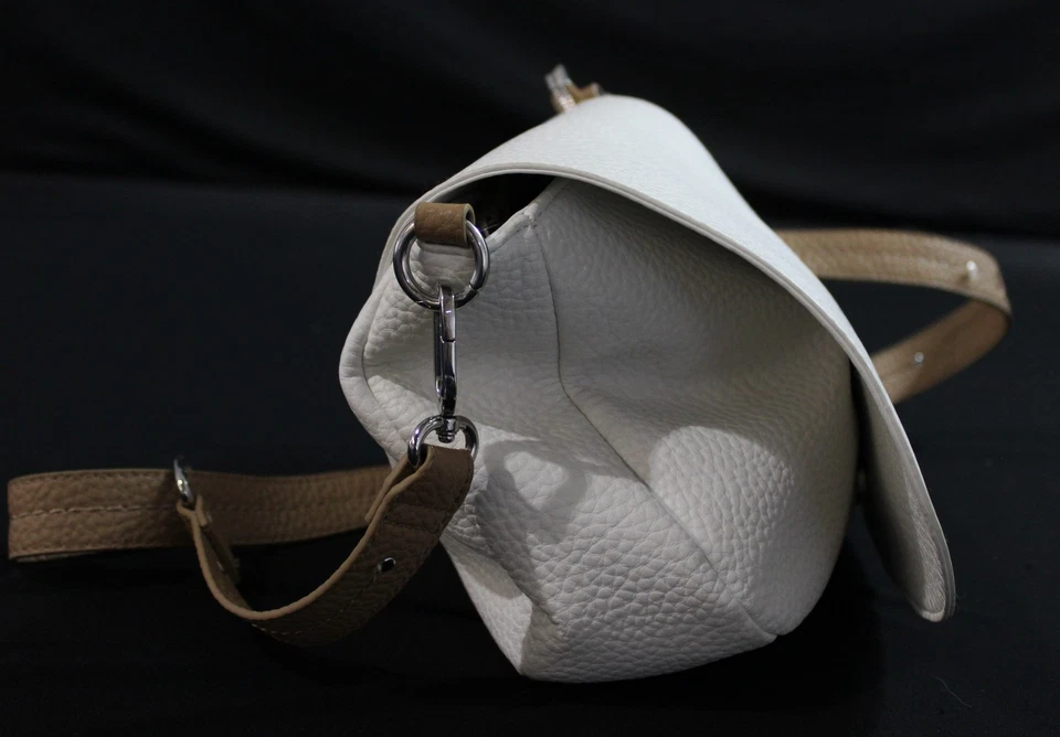 Suri Frey 女式 SFY Batty 中号素食皮革单肩包 BE5 白色均码 — 第 4/4 张图片