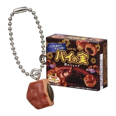 Gashapon LOTTE Mascot Miniature Charm 2025 Package Capsule Toy Pie No Mi Charm