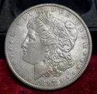 1897-O $1 Morgan Silver Dollar Almost Uncirculated