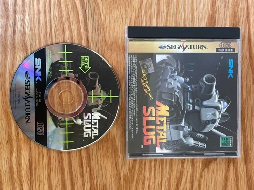 SNK Metal Slug Sega Saturn CIB Japan T-3111G