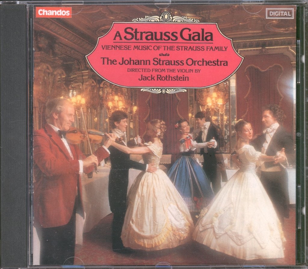 CHAN8434 Johan Strauss Orchestra A Strauss Gala CD UK Chandos 1985 CHAN8434