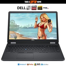 Dell Latitude i7 Gaming Laptop Radeon GFX Full HD 15.6" NVMe SSD Windows11 BOXED