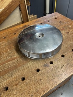 Vintage Chrome Air Cleaner Ford Chevy Mopar