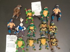 Vintage TMNT Joblot Action Figures Job Lot 1980s