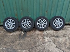 VOLKSWAGEN TIGUAN S 5N SET OF 4 16" ALLOY WHEELS WITH TYRES