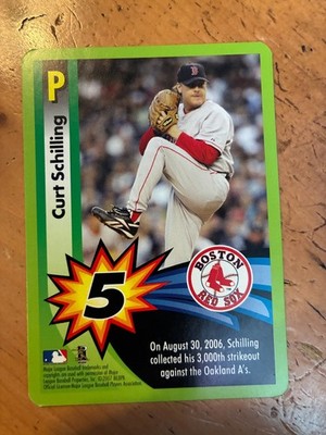 2007 MLB Trade Up Board Game Trading Card - Curt Schilling