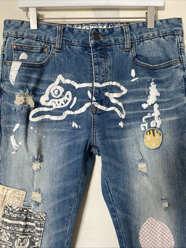 Джинсы для бега собак Billionaire Boys Club Ice Cream размер 32 - Изображение 3 из 4