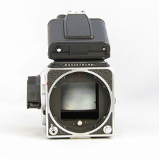 HASSELBLAD 503CX w/ A12 Back & PME5 Finder 120 Film from Japan C0302