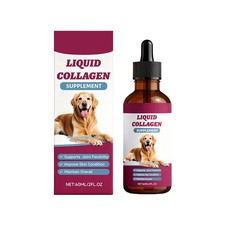 60ml Liquid Collagen for Dogs, Collagen for Dogs, Dog Collagen Supplement ,
