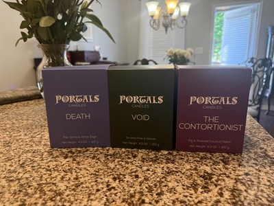 Melanie Martinez Void, Death, and The Contortionist Portals Candles. New In Box