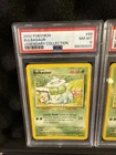 2002 POKEMON LEGENDARY COLLECTION #68 BULBASAUR PSA 8