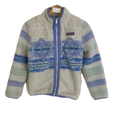 Vineyard Vines Jacket Girls Large 14 Supershep Deep Pile Fleece Full Zip