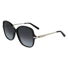 Salvatore Ferragamo Women's Butterfly 57mm Sunglasses Black SF990SR-001